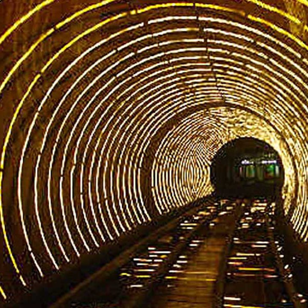 ساخت آبنما موزیکال| تونل نور| آبنما کف خشک