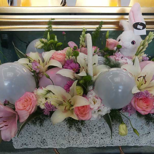 گل فروشی آنلاین در قم | گل ماشین عروس قم